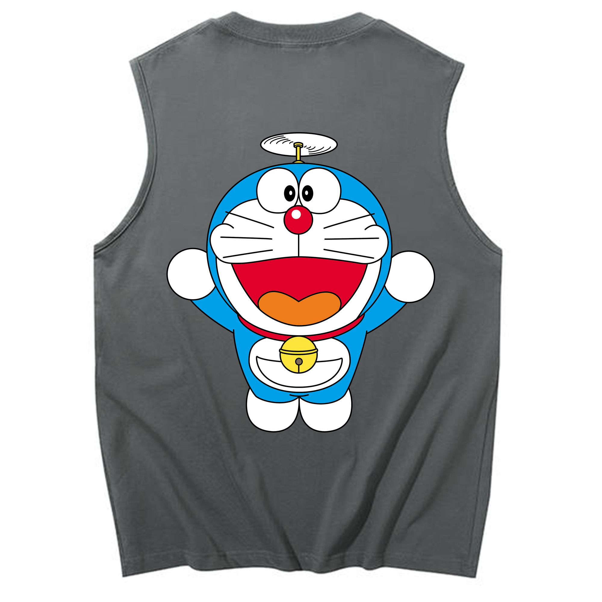 （画像用） ドラえもん Doraemon コットン100％タンクトップ（背面プリント）